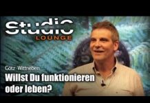 Willst du funktionieren oder leben?