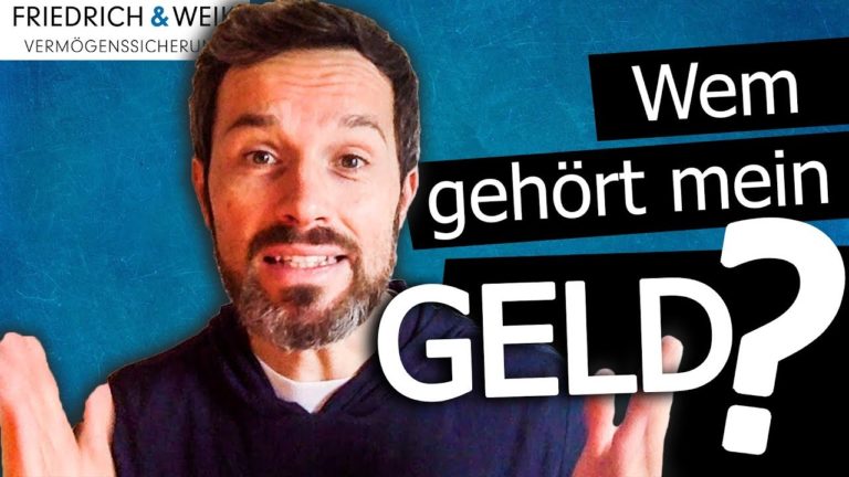 Wem gehört das Geld auf meinem Konto? | Marc Friedrich
