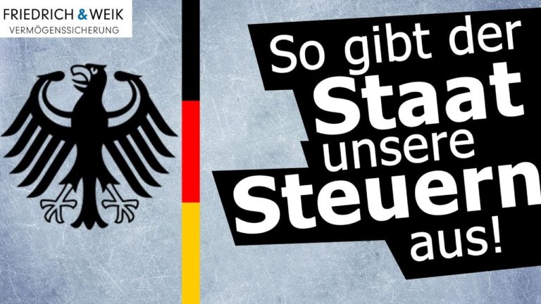 Das ist der Bundeshaushalt 2019! | Marc Friedrich