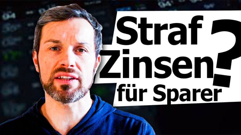 Zahlen wir bald Geld für’s Sparen? [Negativzinsen]