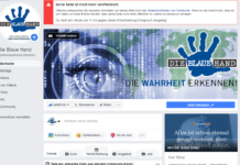 Die Blaue Hand Seite bei Facebook offline! | Zensur?