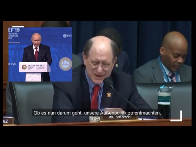 Wirtschaftsforum 2019: Putins Rede lassen in Washington die Alarmglocken klingeln