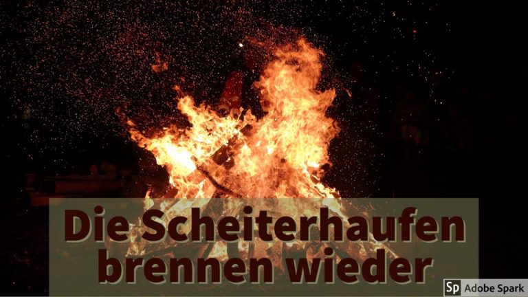 Die Scheiterhaufen brennen wieder – Götz Wittneben