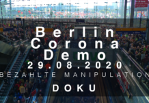 Die Manipulierte Corona Demo am 29.08.2020