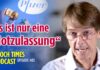 COVID19 | Ex-Vizechef von Pfizer warnt vor Massenimpfung: „Es ist nur eine Notzulassung“