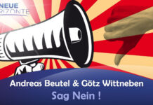 Sag Nein! – Andreas Beutel und Götz Wittneben