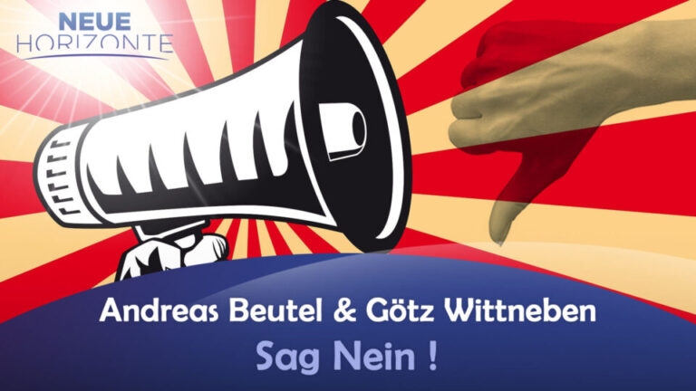 Sag Nein! – Andreas Beutel und Götz Wittneben