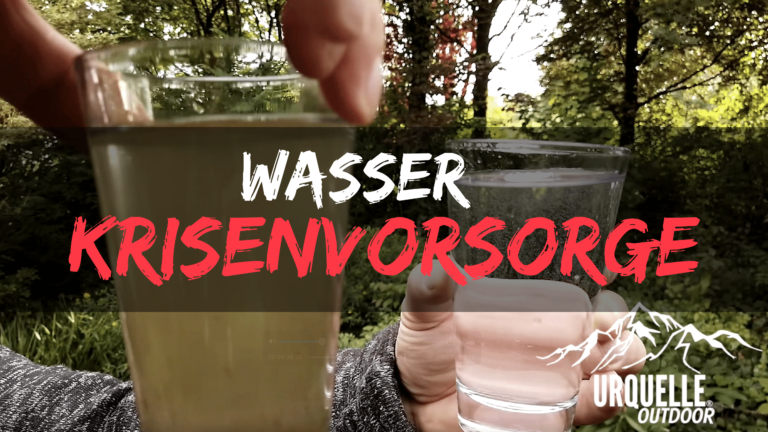 Wasser ist nicht nur in der Krise das wichtigste! So filterst du stark verschmutztes Wasser