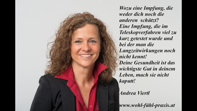 Andrea Viertl – Gesundheit im Jahr 2021 – Ein schwieriges Thema?!