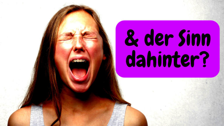 Krisen bewältigen? Nervenaufreibend? Warum ich am liebsten manchmal schreien würde?