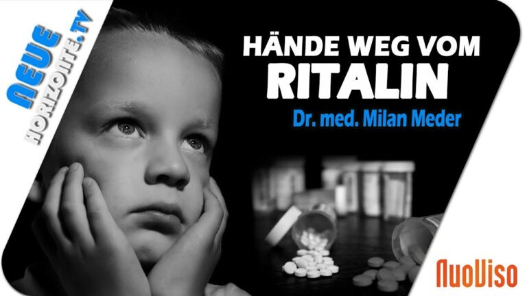 Hände weg vom Ritalin! – Dr. med. Milan Meder