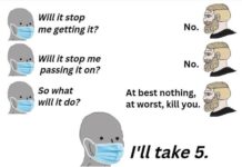 Ich will die Segregation von Ungeimpften und Geimpften, ohne Einschränkung der Grundrechte, ohne Zwänge und Eugenik!