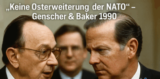 „Keine Osterweiterung der NATO“ – Genscher & Baker 1990