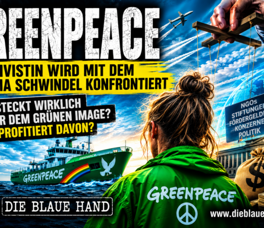 Greenpeace – Aktivistin wird mit dem Klima Schwindel konfrontiert